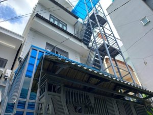 Giảm 800tr Nhà 3 tầng nở hậu Thống Nhất GV, 96m2, 5.3x17m