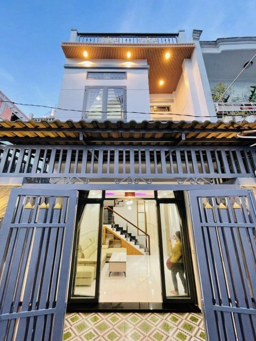 Giảm 800tr Nhà vuông 2 tầng Phan Huy Ích GV, 60m2, 4x14m
