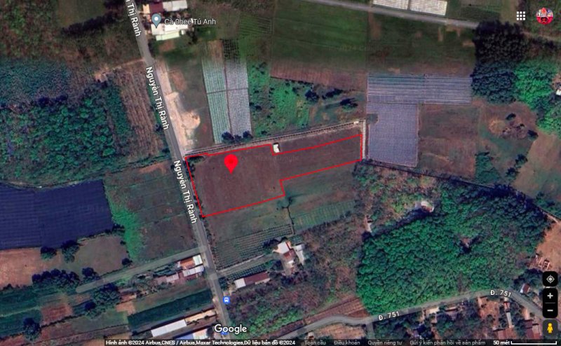 Giảm 41 tỷ! Đất MT 9013m2, Đ.12m  Nguyễn Thị Rành CC