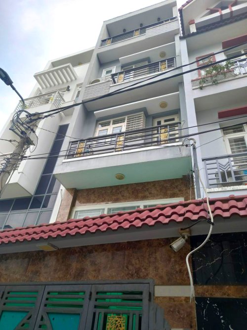 Nhà Vuông 4 tầng 64m2, Đ.6m  Đường số 59 GV