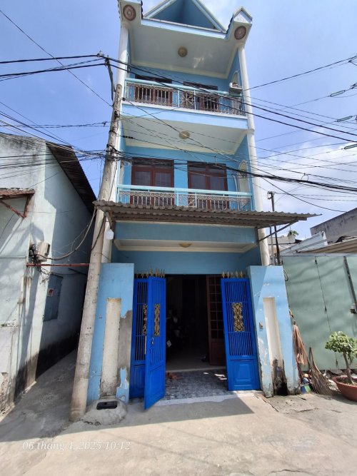 Giảm 200tr! Nhà Vuông 4 tầng + 5 P.Trọ 129m2, Đ.6m  An Phú Đông Q12