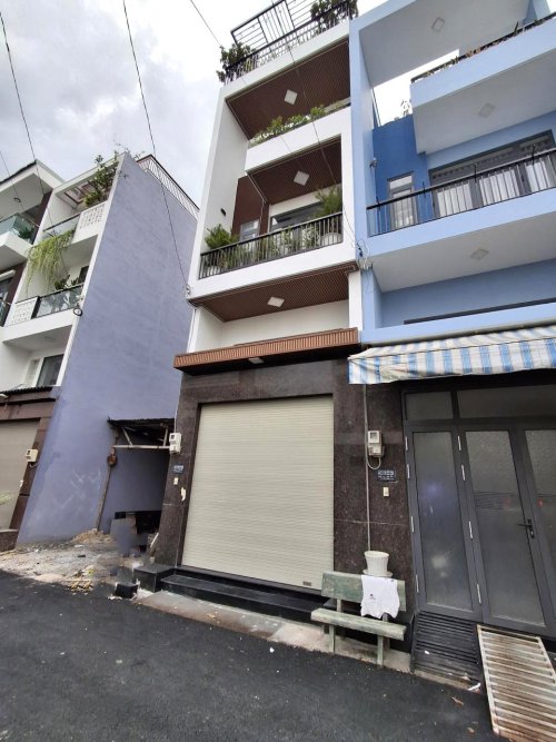 Nhà mới Vuông 5 tầng 51m2, View Sông, Đ.8m  Quốc Lộ 1A Q12