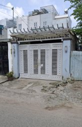 Nhà MT Vuông 2 tầng 97m2, Vuông, Đ.8m  An Phú Đông 27 Q12