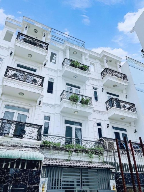 Giảm 100tr! Nhà Vuông 4 tầng 55m2  Đường số 1 GV