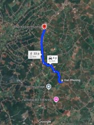 2 lô Đất 1096m2, Nở hậu, Đ.6m  Đan Phượng Lâm Đồng