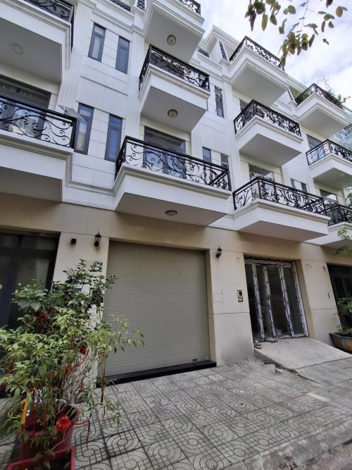 Nhà mới Vuông 4 tầng 55m2, Đ.6m  Thạnh Lộc 26 Q12
