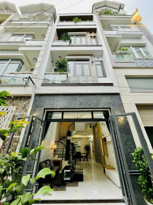 Nhà mới 4 tầng HXH 45m2, Vuông  Phạm Văn Chiêu QV