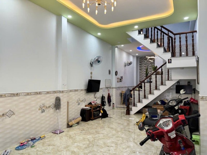Nhà Vuông 2 tầng HXH tránh 59m2  Nguyễn Tư Giản QV