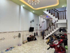 Nhà Vuông 2 tầng HXH tránh 59m2  Nguyễn Tư Giản QV
