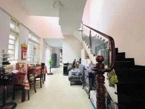 Nhà SHR 2 tầng HXH 257m2  Tân Hiệp 17 Hóc Môn