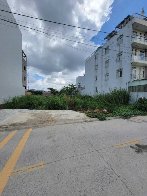 Đất Vuông Mặt tiền SHR Đ.10 128m2  Thạnh Lộc 37 Quận 12