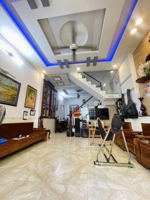 Nhà Vuông SHR 4 tầng 126m2  Thạnh Xuân 1 Quận 12