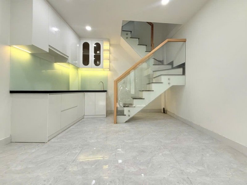 Nhà Mới SHR 3 tầng 14m2, Vuông  Đinh Bộ Lĩnh Bình Thạnh