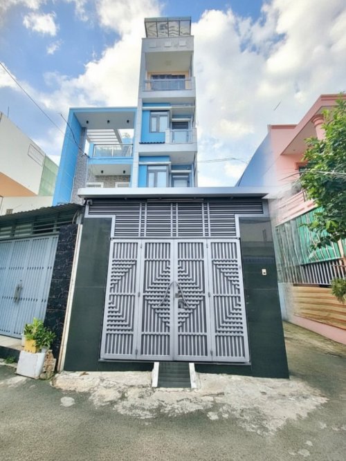 Nhà SHR 3 mặt hẻm 4 tầng HXT 78m2  Đường Số 19 Gò Vấp