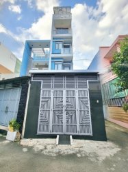 Nhà SHR 3 mặt hẻm 4 tầng HXT 78m2  Đường Số 19 Gò Vấp