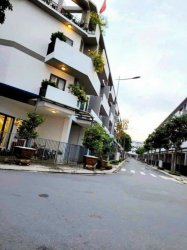 Nhà Khu The Pearl Riverside SHR 4 tầng 90m2, Vuông  Nguyễn Văn Tuôi Long An