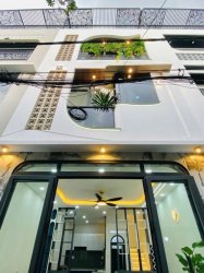 Nhà Mới SHR 3 tầng 43m2, Vuông  Đường Số 59 Gò Vấp