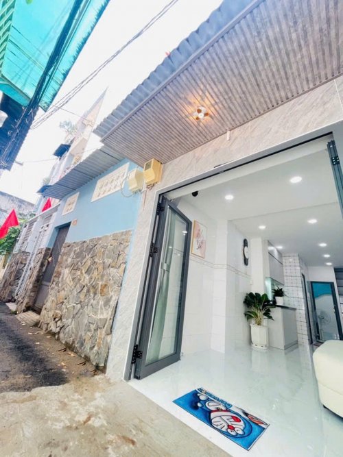 Nhà SHR 2 tầng 40m ra Mặt tiền 23m2  Phan Văn Trị Bình Thạnh