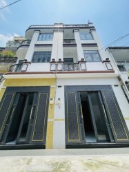 Nhà Mới SHR 4 tầng HXH 50m2, Vuông  Lê Quang Định Bình Thạnh