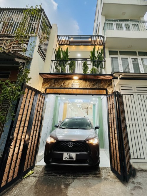T1741  sát BV Gia Định Bình Thạnh, SHR, Vuông, HXH, 2 tầng, 2.9x15m, 6.x tỷ
