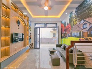 K1748  sát Ngã 6 Gò Vấp, SHR, Nở hậu, 3 tầng, 3.6x11m, 4.x tỷ