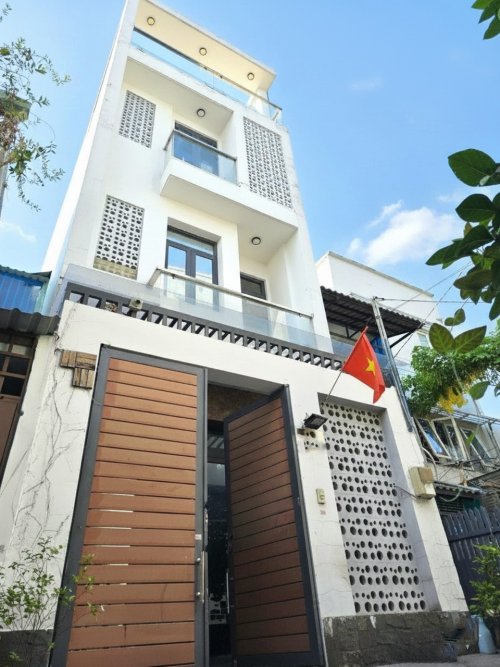 D1757  Nhà Trần Bình Trọng Bình Thạnh, SHR, Vuông, 4 tầng, 3.9x13m, 7.x tỷ
