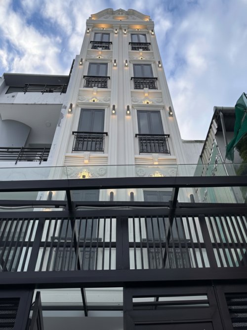 L1779  sát ĐH Văn Lang Gò Vấp, 65tr/th, SHR, 5 tầng, 4.5x17m, 12.x tỷ