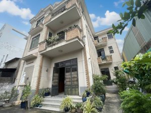 H1836  Giá ĐTư, Định cư bán Villa sát cầu Bến Phân Gò Vấp, SHR, Vuông, 14x20m