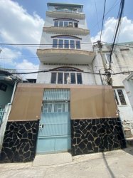 H1848  sát chợ Bà Chiểu Bình Thạnh, SHR, Vuông, 5x11m, 7.x tỷ
