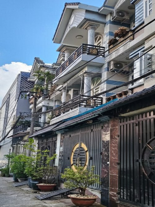 T1861  Giảm 800tr! nhà Hiệp Thành 13 Q12, SHR, Vuông, HXH, 3.8x17m, 5.x tỷ