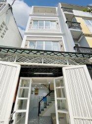 K1880  nhà Phan Văn Trị Bình Thạnh, SHR, Vuông, 4 tầng, 3.6x10m, 6.x tỷ
