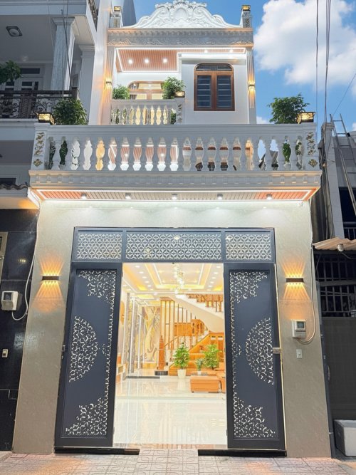 L1893  nhà Trần Quang Cơ Hiệp Q12, SHR, Vuông, HXH, 4.5x17m, 7.x tỷ