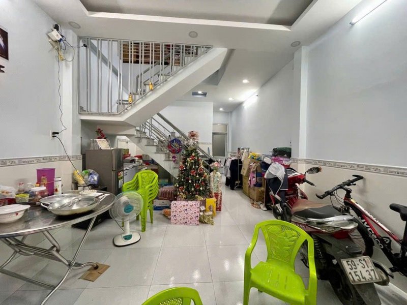 L1917  nhà Mặt tiền Đông Hưng Thuận 13 Q12, SHR, Vuông, 2 tầng, 4.4x19m, 6.x tỷ