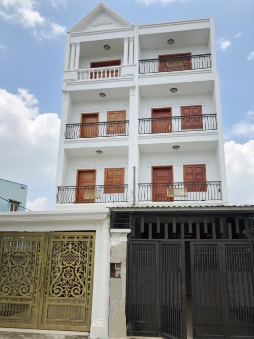 L1929  nhà Mặt tiền Thạnh Xuân 13 Q12, SHR, Vuông, 4x17m, 7.x tỷ x nhỏ
