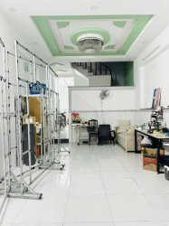 H1944  Giảm 100tr! nhà Mặt tiền Hiệp Thành 6 Q12, SHR, Vuông, 3 tầng, 4.2x17m, 6.x tỷ