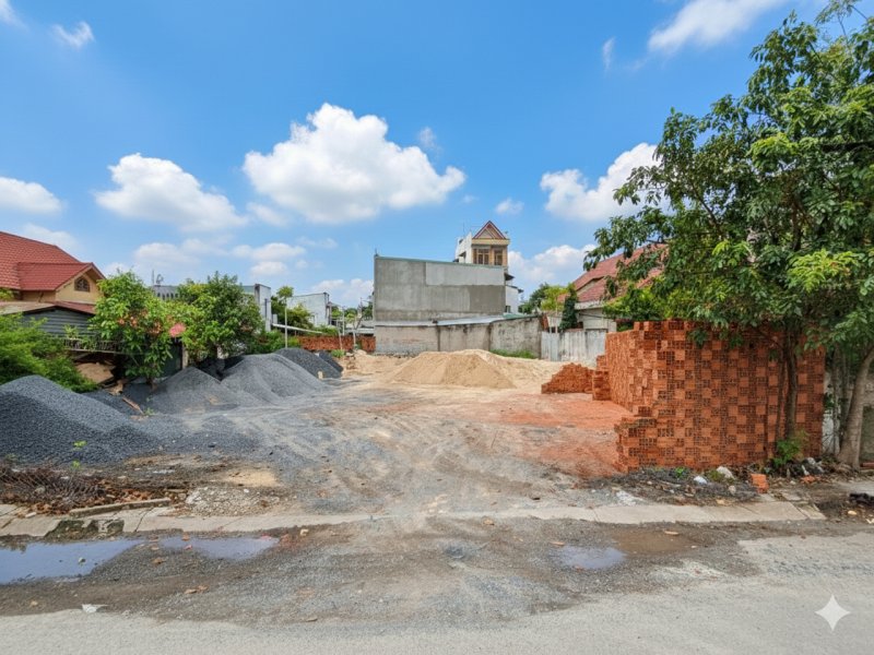 D1967  đất Mặt tiền Nguyễn Thị Nhuần Q12, SHR, Vuông, 4x25m, 7.x tỷ