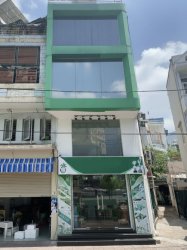 T2059  nhà Mặt tiền Phạm Văn Đồng Gò Vấp, SHR, Lô góc, 4 tầng, 5.x tỷ