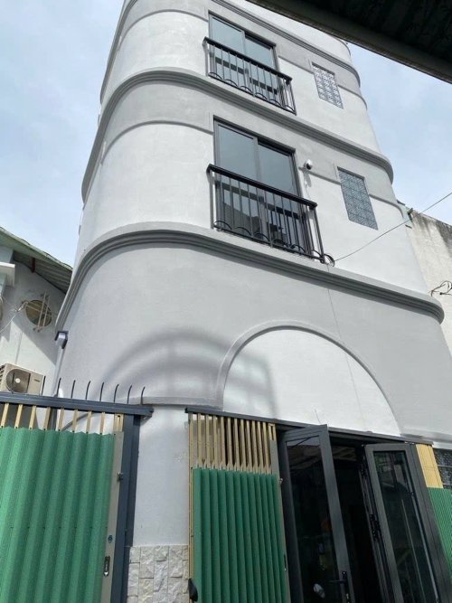 L2127 nhà Chu Văn An Bình Thạnh, SHR, Vuông, HXH, 4 tầng, 3.x tỷ