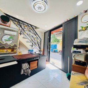 H2142 nhà Trương Đăng Quế Gò Vấp, SHR, Vuông, hẻm xe hơi, 4T, 3.x tỷ x nhỏ