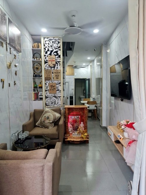 D2141 nhà Nguyễn Thượng Hiền Gò Vấp, sổ hồng riêng, hẻm xe hơi, 2T, 3.x tỷ x nhỏ