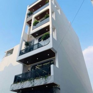 L2170 nhà mới gần phường An Phú Đông Q12, sổ hồng riêng, Vuông, hẻm XH, 5T, 8.x tỷ