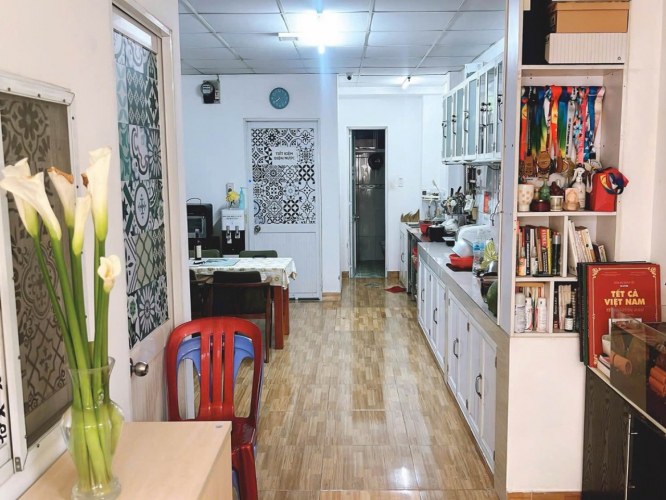 [L2455*] Nhà 79m2 sát bờ kè đang làm Bình Thạnh - 7.x tỷ