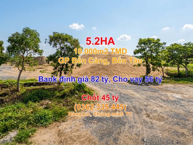[D2535K*] CƠ HỘI VÀNG: 5.2HA ĐẤT QL91B CẦN THƠ VAY ĐƯỢC 56 TỶ, BÁN CHỈ 4X TỶ