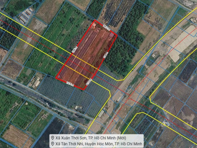 [T2645*] Đất ĐTư đại tài 11208m2 sát Vành Đai 3 Hóc Môn, 78.x tỷ
