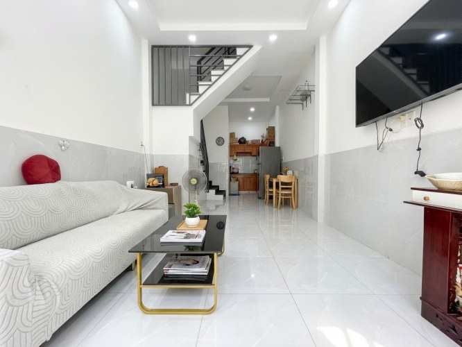 H2879 | Nhà 2 tầng Sân thượng gần chợ An Nhơn Lê Đức Thọ - Giá 3.x tỷ