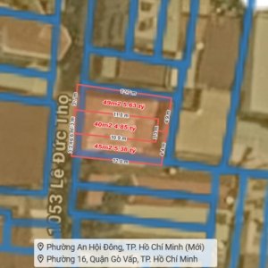 D2908 3 lô đất đẹp 1/ Lê Đức Thọ sát Chợ Xóm Mới, 4.x tỷ
