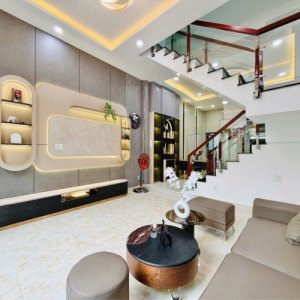 [D3021*] Bán mới xây ở liền có PN tầng trệt gần Chợ Thạch Đà - Giá 6.x tỷ