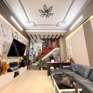 [T3023] nhà đẹp 70m2 HXH 5m sát Emart Phan Huy Ích - Giá 7.x tỷ