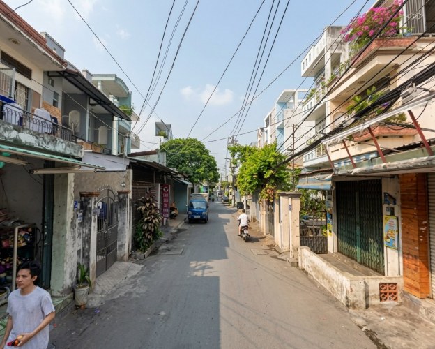 [KH163*] mặt tiền Đ. 6m thông gần Chợ Thạch Đà 17.x tỷ