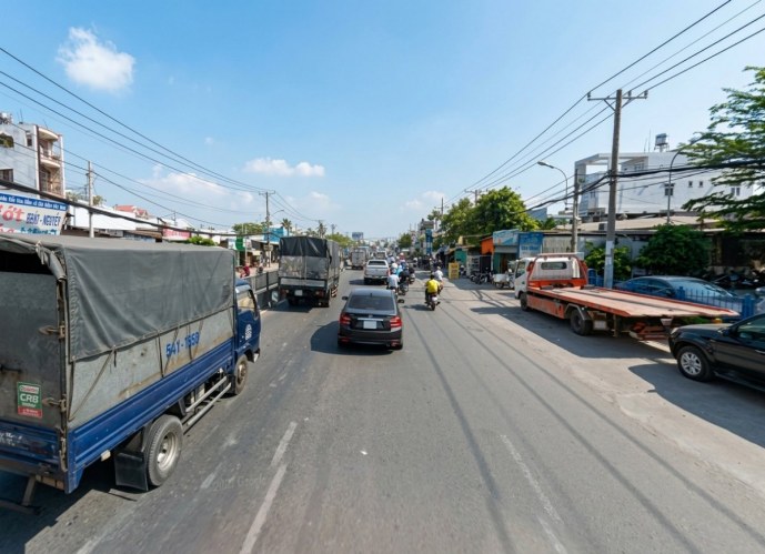 T3082* Bán Đất Tặng Nhà mặt tiền QL13 Hiệp Bình lô đất vuông Giá 10x Tỷ